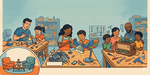 Reuse & Repair Lab: Fix, Improve, Reimagine.