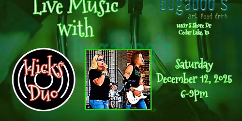 Hicks Duo at Bugaboo's