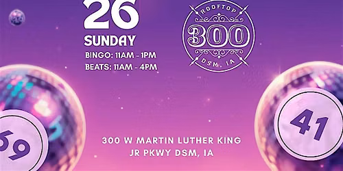 Beats & Bingo - 300 Craft & Rooftop