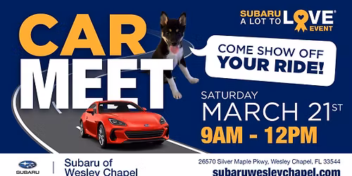 Subaru of Wesley Chapel Car Meet