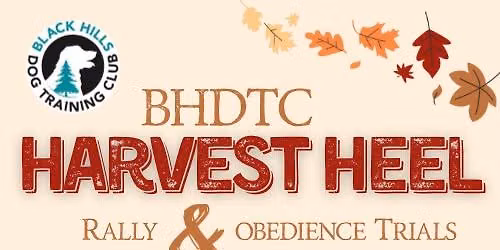 BHDTC Harvest Heel Rally & Obedience Trials