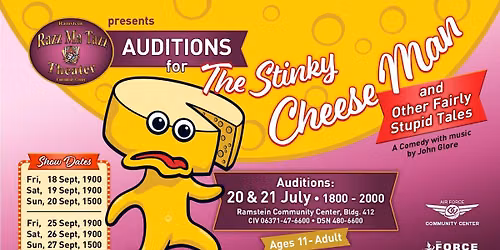 \ud83e\uddc0 Stinky Cheese Man Auditions