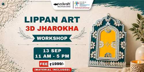 Lippan Art - 3D Jharokha Workshop