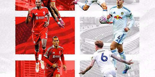 Liverpool vs Leeds United at Anfield Stadium