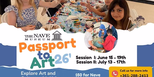 Passport to Art: Summer Camp Session I