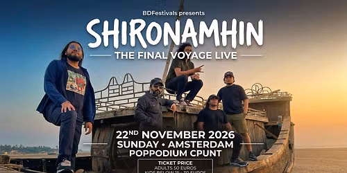 Shironamhin live in Amsterdam