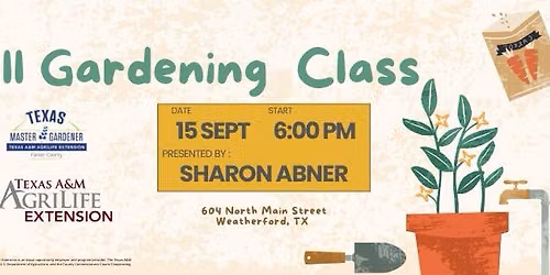 Fall Gardening Class