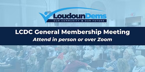 LCDC General Membership meeting (hybrid)