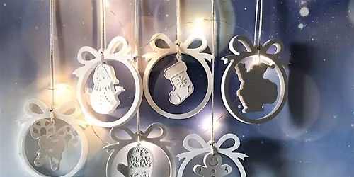 Jesmonite Christmas Decorations in association with Team Solan Connor Fawce