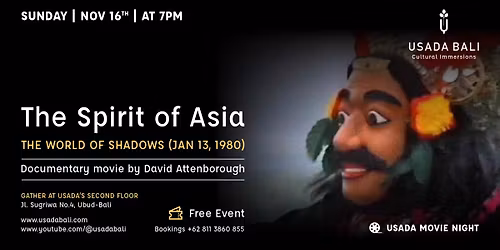 The Spirit of Asia - The World of Shadows (Jan 13, 1980) | Documentary movie by David Attenborough