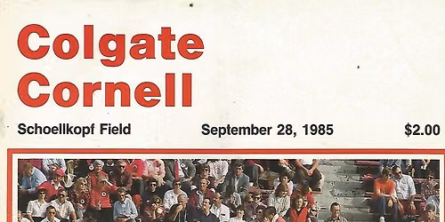 Colgate Raiders at Cornell Big Red Mens Hockey at Lynah Rink