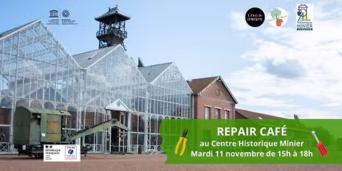 Repair Caf\u00e9 au Centre Historique Minier