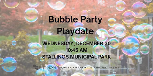 Playdate for Kids | Bubble Party!