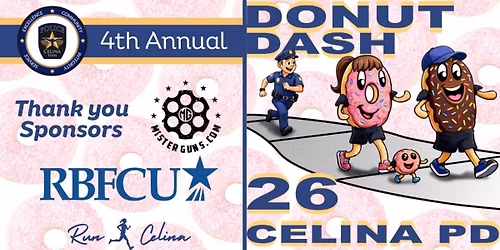 4th Annual Celina Police Department Donut Dash