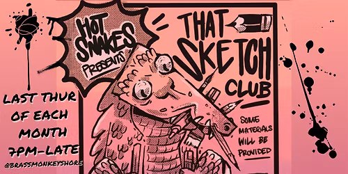 THAT SKETCH CLUB Edinburgh's Drink & Draw from Matt Sloe