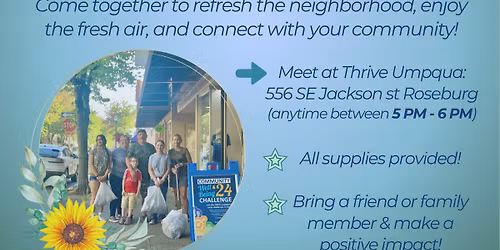 Downtown Cleanup Volunteer Event