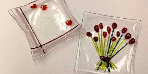 Adult Fused Glass Trinket Dish