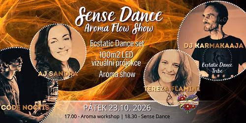 Sense Dance: Aroma Flow Show l P\u00c1 23.10 l Praha 