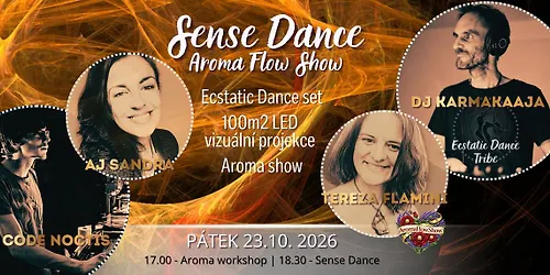 Sense Dance Aroma Flow Show l Pá 23.10 l Praha