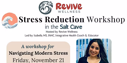 Stress Reduction Workshop in the Salt Cave