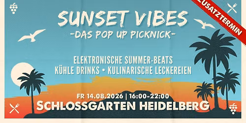 Sunset Vibes Heidelberg - Das Pop Up Picknick (Friday Edition)