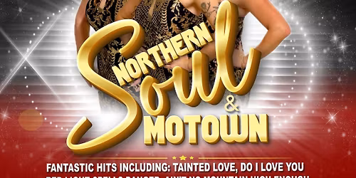 A Night of Motown & Northern Soul with Belle Voix - Carlisle - 8th May 2026