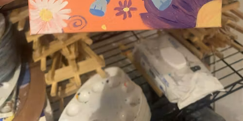 Bluey Paint Class at YMCA Vancouver