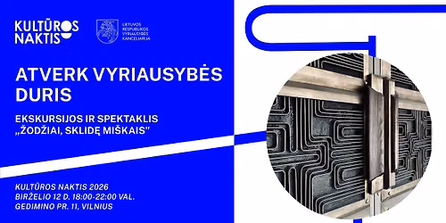 Atverk Vyriausyb\u0117s duris | Kult\u016bros naktis 2026