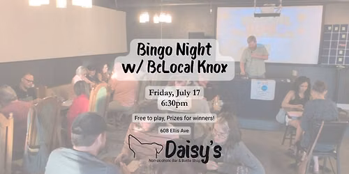 Bingo Night at Daisy's!