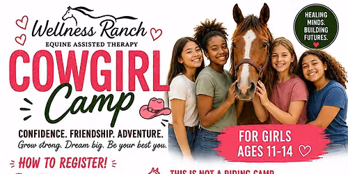 Cowgirl Camp | Girls Ages 11\u201314