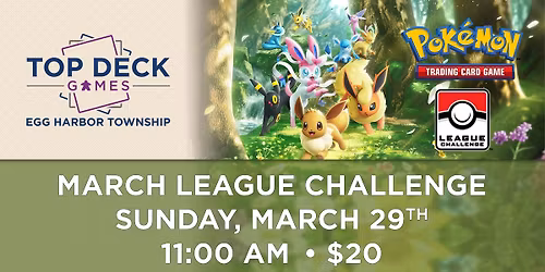 Pokemon March League Challenge