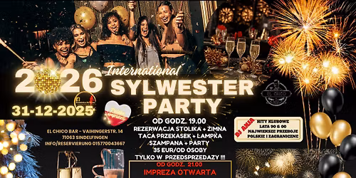 \ud83c\udf87\ud83c\udf7e\ud83c\udf78\ud83c\udf8a Sylwester Party 2026 \ud83e\udde8\ud83e\udea9\ud83e\udd73\ud83c\udf86