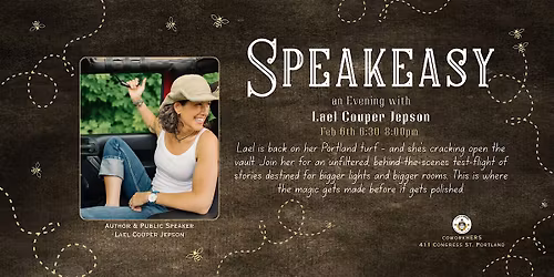 Speakeasy - An Evening with Lael Couper Jepson
