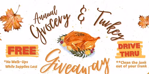 Grocery And Turkey Giveaway