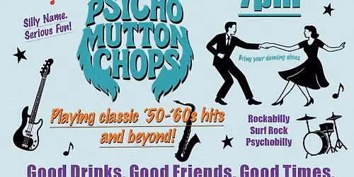 Psycho Mutton Chops at Heroes Pub
