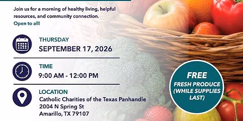 Harvesting Health: Community Health Fair