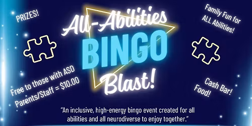 All-Abilities BINGO Blast!