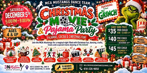 Christmas Movie & Pajama Party