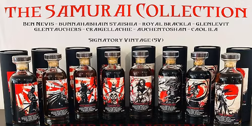 Signatory Vintage\u2019s Samurai Collection FULLBOKAD