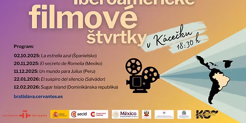 Iberoamerick\u00e9 filmov\u00e9 \u0161tvrtky\/Jueves de cine iberoamericano
