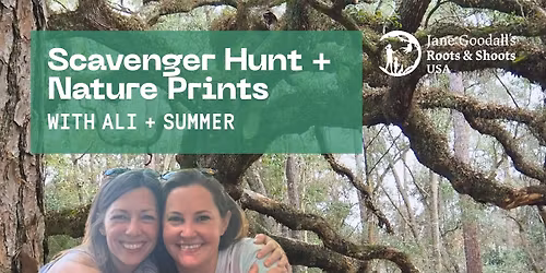Scavenger Hunt + Nature Prints