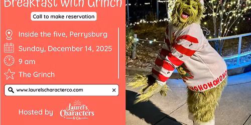 Breakfast with The Grinch at Inside the Five Perrysburg