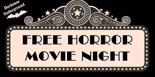 Free Horror Movie Night - Bucket of Blood