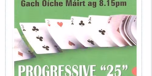 Card Game -Progressive 25