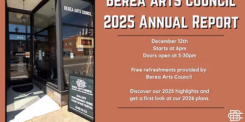 Berea Arts Council 2025 Annual Report