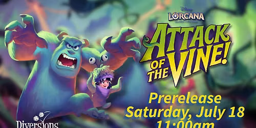 Disney: Lorcana Attack of the Vine Prerelease