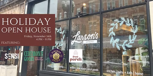 Holiday Open House + Market