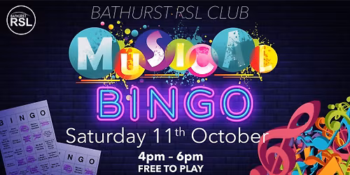 Musical Bingo - October