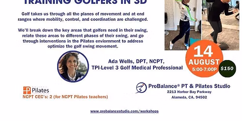 From the Ground Up: Training Your Golfers in 3D with Ada Wells, PT