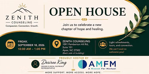 Open House Zenith Counseling
